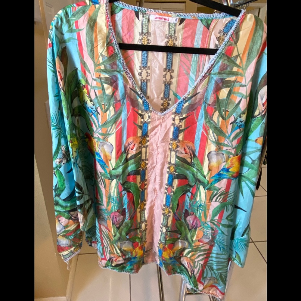 Johnny Was blouseLong Sleeve Blouse